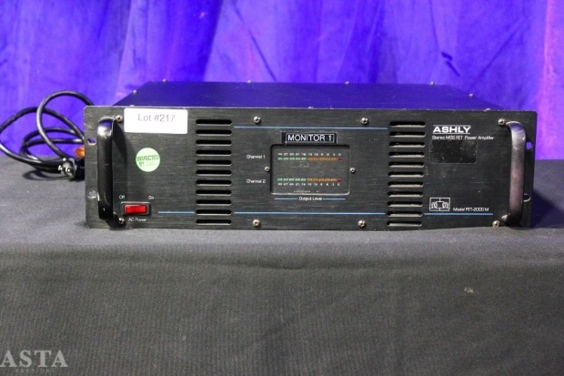 ASHLY STEREO MOS FET POWER AMPLIFIER – MODEL FET-2000M