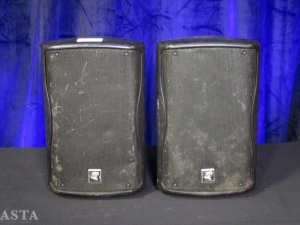 PAIR OF EV ZXA1 POWERED SPEAKERS 