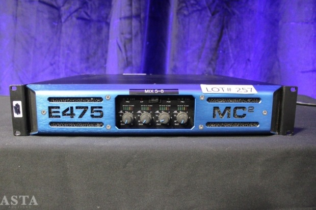 MC2 AUDIO E475 LIGHTWEIGHT TOURING POWER AMPLIFIER