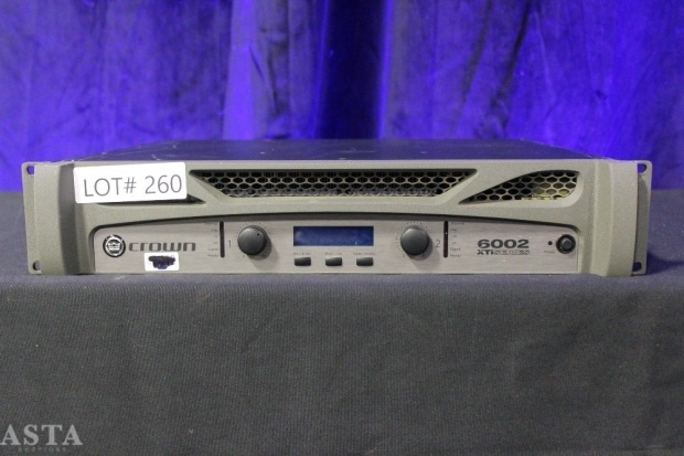 Crown 6002 XTi SERIES POWER AMPLIFIER