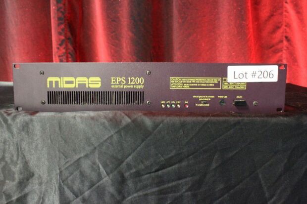 MIDAS EPS1200 BACKUP EXTERNAL POWER SUPPLY UNIT FOR VENICE 240 AND 320 CONSOLES