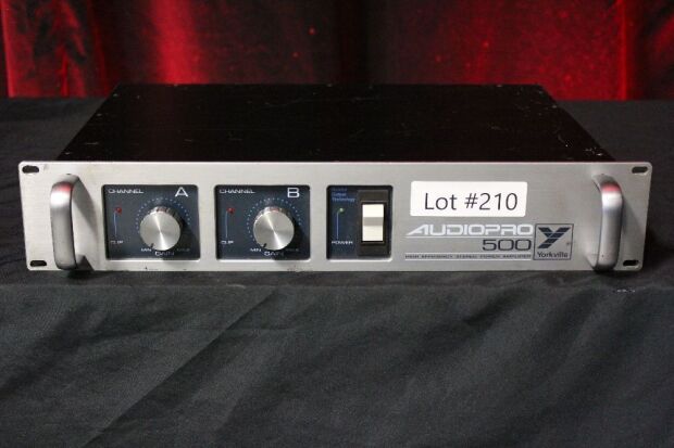 YORKVILLE AUDIOPRO 500 POWER AMPLIFIER