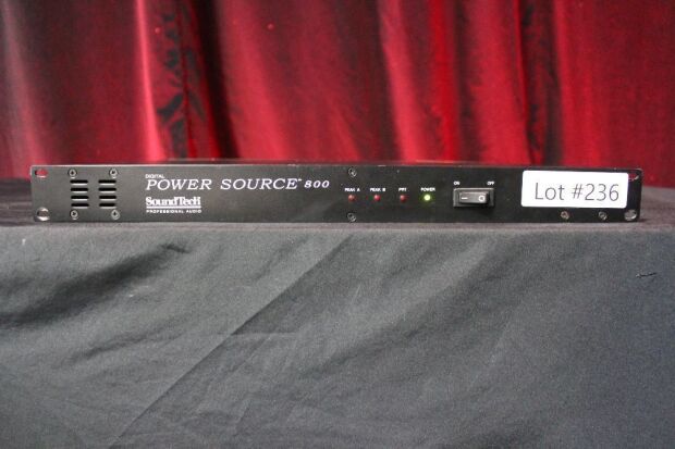 SOUNDTECH PS800 DIGITAL POWER SOURCE POWER AMPLIFIER