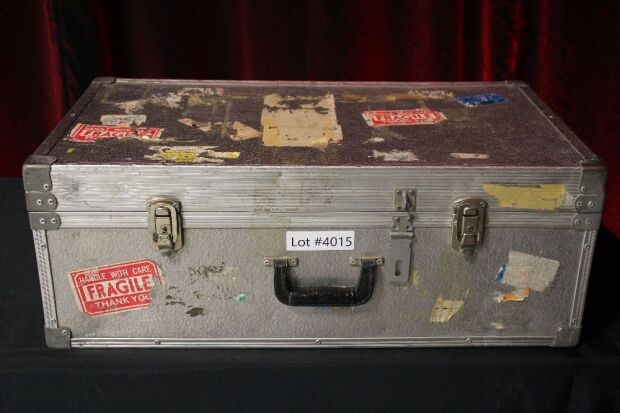 SMALL SILVER ROAD CASE