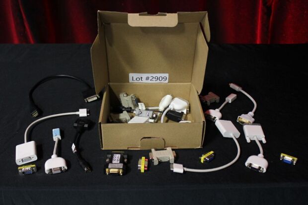 MISCELLANEOUS VIDEO ADAPTER LOT