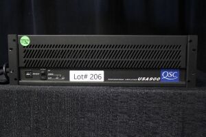 QSC USA 900 PROFESSIONAL POWER AMPLIFIER