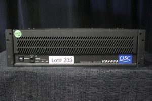 QSC USA 900 PROFESSIONAL POWER AMPLIFIER