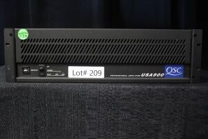 QSC USA 900 PROFESSIONAL POWER AMPLIFIER