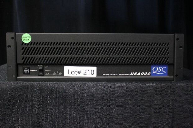 QSC USA 900 PROFESSIONAL POWER AMPLIFIER