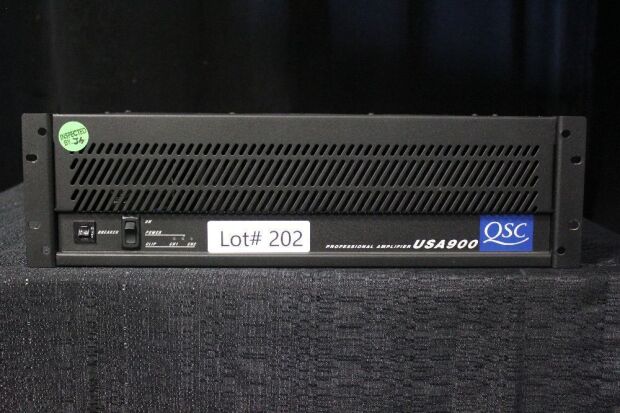 QSC USA 900 PROFESSIONAL POWER AMPLIFIER