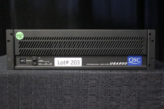 QSC USA 900 PROFESSIONAL POWER AMPLIFIER