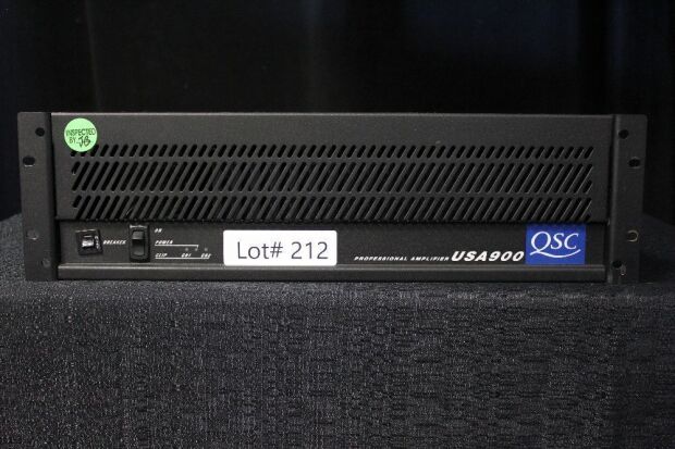 QSC USA 900 PROFESSIONAL POWER AMPLIFIER