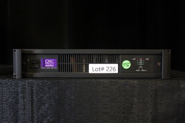 QSC DCA1622 - 2 CHANNEL DIGITAL CINEMA AMPLIFIER