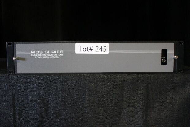 ULTRA STEREO LABS MDS SERIES MUSIC DISTRIBUTION SYSTEMS MODELS-1400/2600