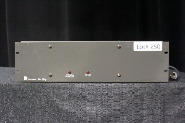 DUKANE TWO FIFTY POWER AMPLIFIER FOR PARTS OR REPAIR