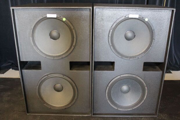 2 ELECTRO-VOICE TL770D VERY-LOW-FREQUENCY BASS ENCLOSURE SPEAKERS