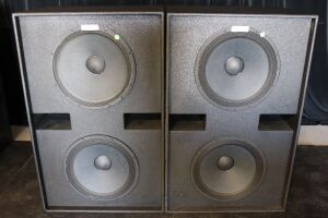 2 ELECTRO-VOICE TL770D VERY-LOW-FREQUENCY BASS ENCLOSURE SPEAKERS 