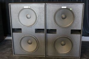 2 ELECTRO-VOICE TL770D VERY-LOW-FREQUENCY BASS ENCLOSURE SPEAKERS 