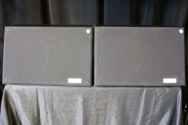 2 ELECTRO-VOICE SL 12-2H HIGH OUTPUT TWO WAY SLANT CINEMA SURROUND SPEAKERS