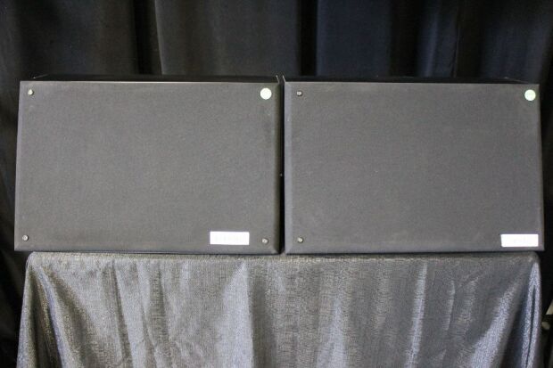 2 ELECTRO-VOICE SL 12-2H HIGH OUTPUT TWO WAY SLANT CINEMA SURROUND SPEAKERS