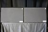 2 ELECTRO-VOICE SL 12-2H HIGH OUTPUT TWO WAY SLANT CINEMA SURROUND SPEAKERS