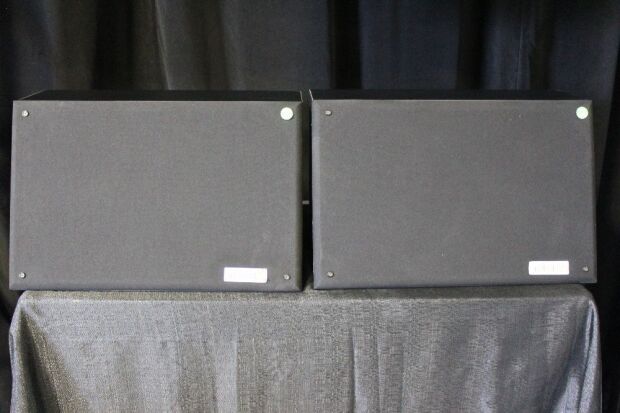 2 ELECTRO-VOICE SL 12-2H HIGH OUTPUT TWO WAY SLANT CINEMA SURROUND SPEAKERS