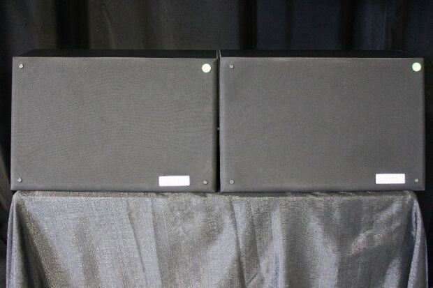 2 ELECTRO-VOICE SL 12-2H HIGH OUTPUT TWO WAY SLANT CINEMA SURROUND SPEAKERS