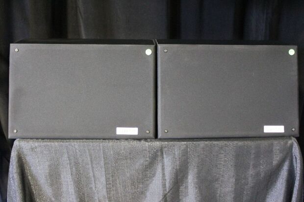 2 ELECTRO-VOICE SL 12-2H HIGH OUTPUT TWO WAY SLANT CINEMA SURROUND SPEAKERS