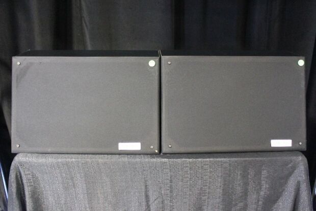 2 ELECTRO-VOICE SL 12-2H HIGH OUTPUT TWO WAY SLANT CINEMA SURROUND SPEAKERS