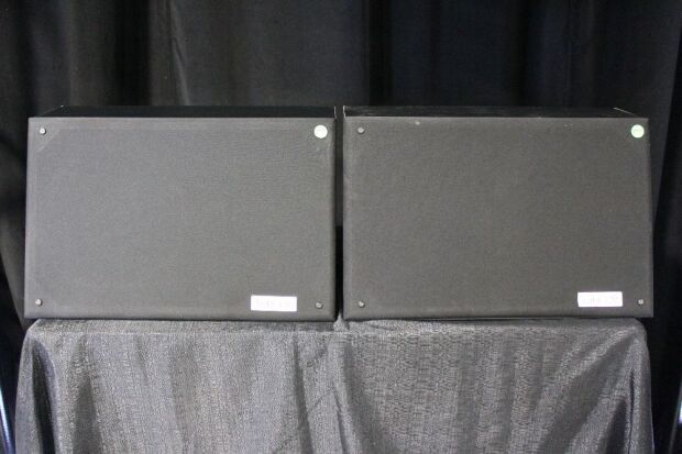 2 ELECTRO-VOICE SL 12-2H HIGH OUTPUT TWO WAY SLANT CINEMA SURROUND SPEAKERS