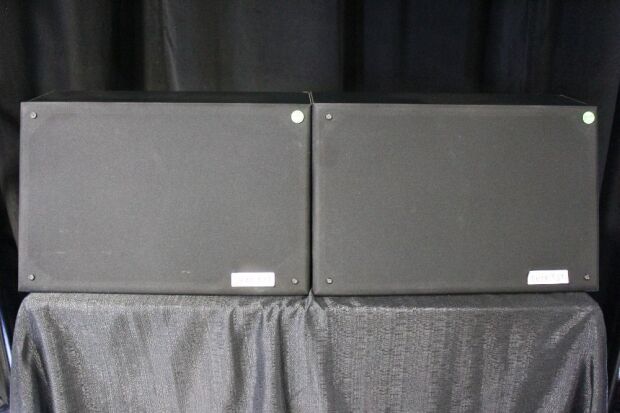 2 ELECTRO-VOICE SL 12-2H HIGH OUTPUT TWO WAY SLANT CINEMA SURROUND SPEAKERS