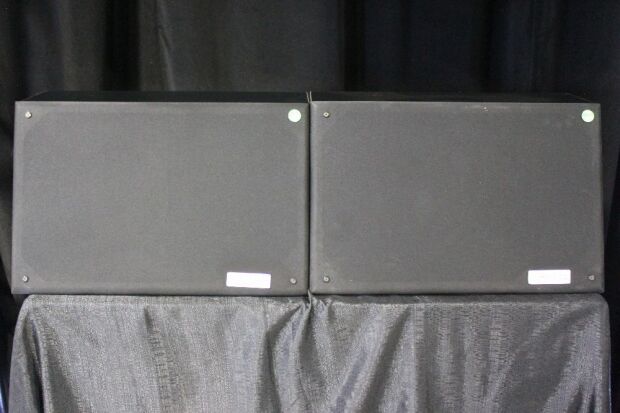 2 ELECTRO-VOICE SL 12-2H HIGH OUTPUT TWO WAY SLANT CINEMA SURROUND SPEAKERS