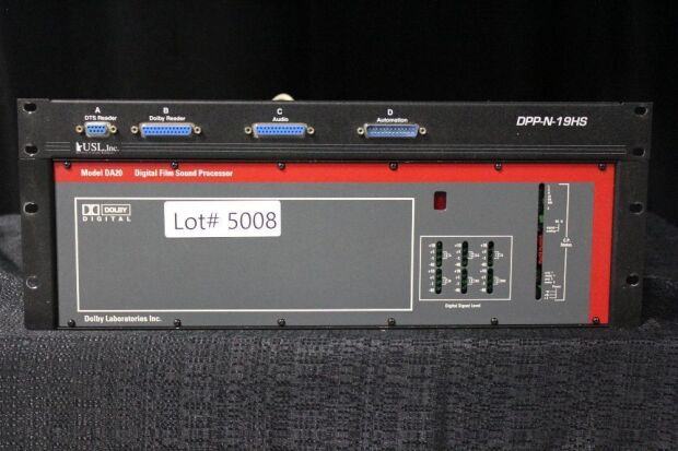 DOLBY MODEL DA20 DIGITAL FILM SOUND PROCESSOR WITH DPP-N-19HS