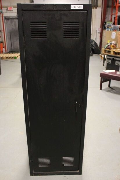 LARGE BLACK A/V RACK