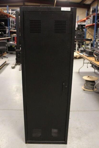 LARGE BLACK A/V RACK