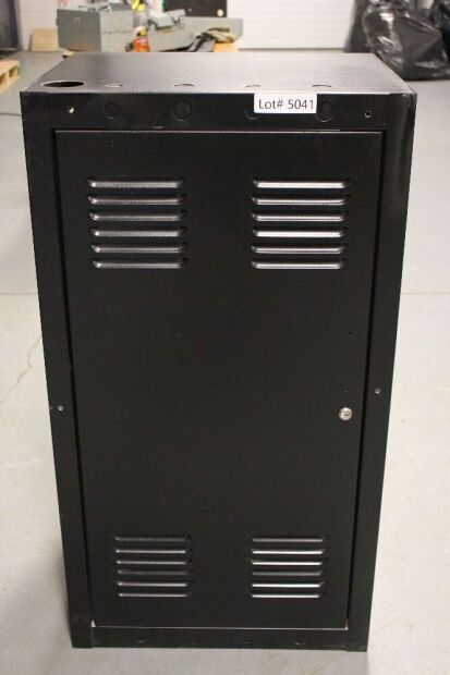 MEDIUM SIZE BLACK A/V RACK