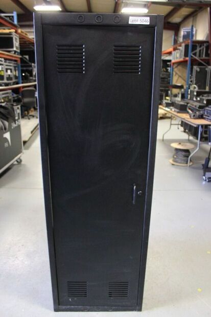 LARGE BLACK A/V RACK