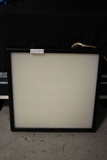 BLANK LIGHT UP SIGN FOR MENU OR GRAPHIC DISPLAY