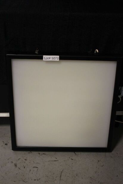 BLANK LIGHT UP SIGN FOR MENU OR GRAPHIC DISPLAY