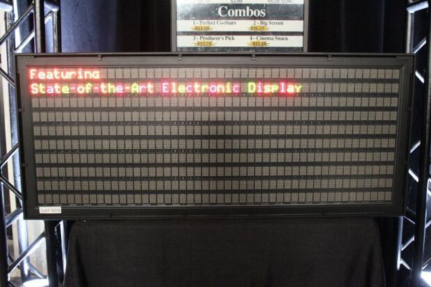 ADAPTIVE MICRO SYSTEMS DIGITAL DISPLAY SIGN MODEL #TCM048010PO2TRI