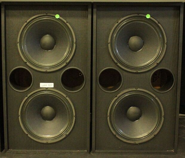 2 ELECTRO-VOICE TL606DMT LOW-FREQUENCY SPEAKERs