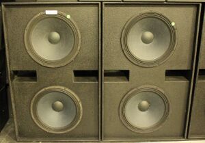 2 ELECTRO-VOICE TL770D VERY-LOW-FREQUENCY BASS ENCLOSURE SPEAKERS 