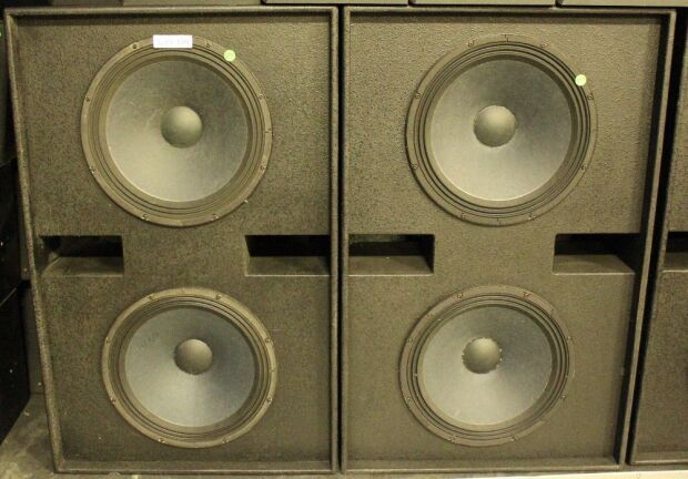 2 ELECTRO-VOICE TL770D VERY-LOW-FREQUENCY BASS ENCLOSURE SPEAKERS