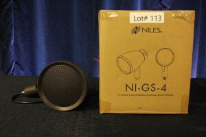 NILES NI-GS-4 TWO WAY ALL WEATHER OUTDOOR SATELLITE SPEAKERS