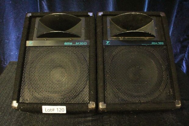 2 YORKVILLE ELITE MICRON M160 PASSIVE SPEAKERS