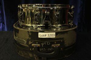 14'" SILVER TAYE SNARE DRUM WITH CASE