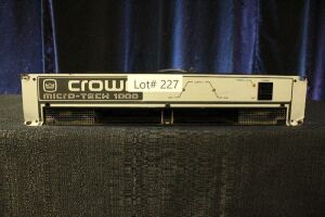 CROWN MICRO-TECH 1000 POWER AMP