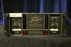 PEAVEY CS-800 COMMERCIAL SERIES POWER AMPLIFIER