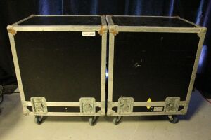 2 ECM MATCHING MULTIPURPOSE ROADCASES