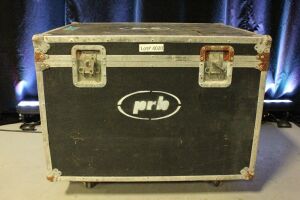 KIM MITCHELL USED MEDIUM SIZE BLACK DRUM ROADCASE